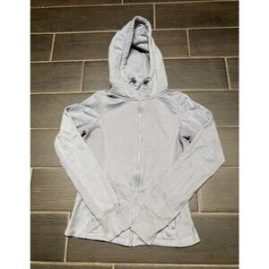 Women’s Alo Hoodie Full Zip Blue Size Small